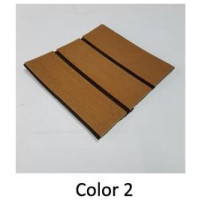 EVA искуcственный тик Color 2 (цвет светло-коричневый, черная полоса)