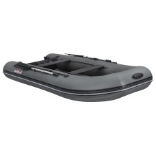 Лодка Parsun 340 серая со сплошным аэрдеком на днище