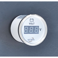 Цифровой вольтметр ECMS (белый)