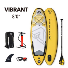 BT-19VIP Доска Vibrant — Youth Isup,2.44m/10cm,with paddle and safety leash