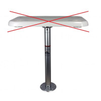 SF комплект стойки стола (три части) без столешницы SF комплект стойки стола (три части) без столешницы