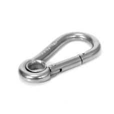 Карабин с кольцом 8х80мм 00208