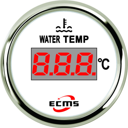 Цифровой датчик температуры воды ECMS (белый) купить по оптовой цене с доставкой в магазине Ellada.com.ua