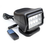 Поисковый прожектор, пульт, Led524B, 4500Lm 5x10Вт