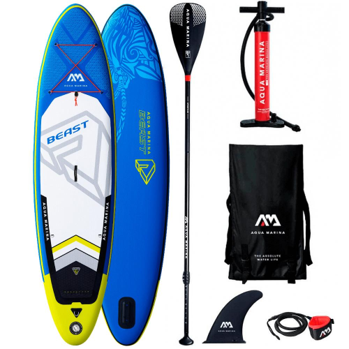Доска SUP Aqua-Marina Beast — Advanced All-Around iSUP, 3.15m/15cm купить по оптовой цене с доставкой в магазине Ellada.com.ua