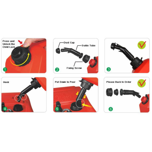 Канистра SFGT-05-01 5л SEAFLO купить по оптовой цене с доставкой в магазине Ellada.com.ua