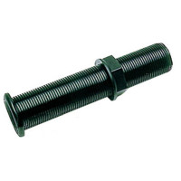 Штуцер водоотливной под распираемые пробки 22.7x78 mm черная