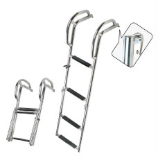 Лестница в поручнями 4 ступени HF01-124SA