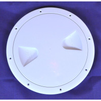Лючок инспекция диаметр 203 мм белый, Тайвань 13563-WHR