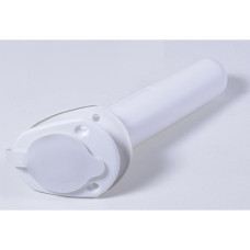 Держатель удоки с крышкой, белый, C12695-W