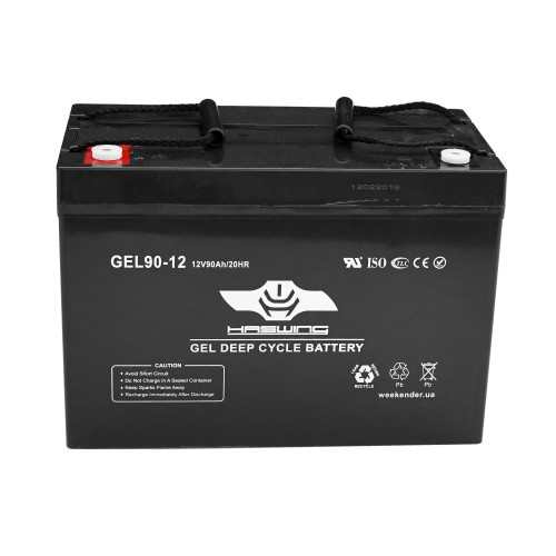 Гелевый аккумулятор Haswing 90Ah 12V, 90Ah gel H купить по оптовой цене с доставкой в магазине Ellada.com.ua
