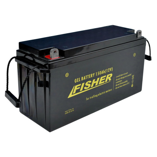 Гелевый аккумулятор 150Ah Fisher 12V купить по оптовой цене с доставкой в магазине Ellada.com.ua