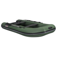Лодка Parsun 340 зеленая со сплошным аэрдеком на днище