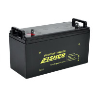 Гелевый аккумулятор 120Ah Fisher 12V