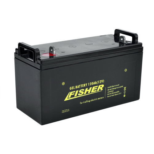 Гелевый аккумулятор 120Ah Fisher 12V купить по оптовой цене с доставкой в магазине Ellada.com.ua