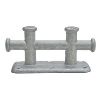 Причальный кнехт двойной оцинкованный 235х90мм 1111304
