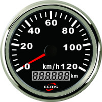 Спидометр ECMS CMS3-BS- 120KL черный