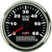 Тахометр с моточасами ECMS CMH3-BS-3K 85мм черный 901-00006 СЕРИЯ ЭКОНОМ купить по оптовой цене с доставкой в магазине Ellada.com.ua