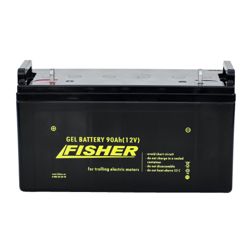 Гелевый аккумулятор 90Ah Fisher 12V купить по оптовой цене с доставкой в магазине Ellada.com.ua