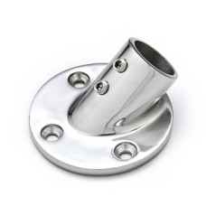 Деталь для леера, опора 45 градусов 25мм ZK0203B