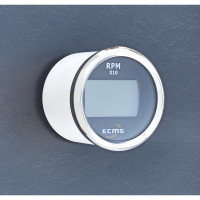 Цифровой тахометр со счетчиком моточасов ECMS (черный) 800-00264
