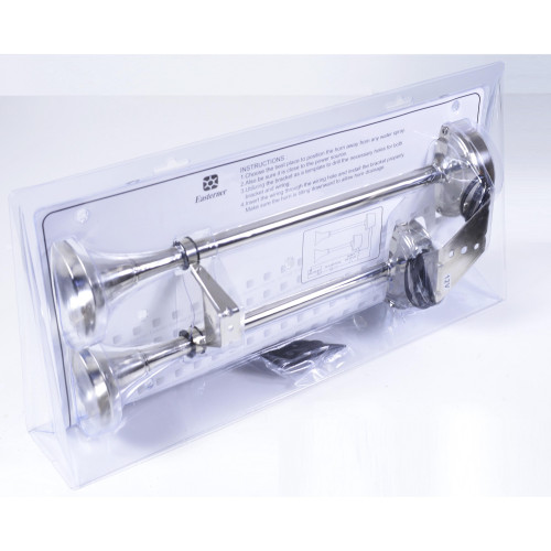 Двойной электрический горн TRUMPET C11479 купить по оптовой цене с доставкой в магазине Ellada.com.ua