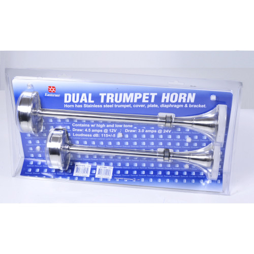 Двойной электрический горн TRUMPET C11479 купить по оптовой цене с доставкой в магазине Ellada.com.ua