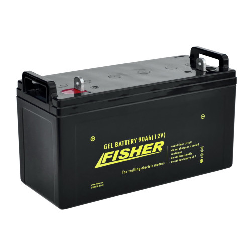 Гелевый аккумулятор 90Ah Fisher 12V купить по оптовой цене с доставкой в магазине Ellada.com.ua