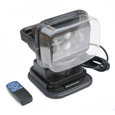 Поисковый прожектор, пульт, Led528 черный