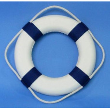 Круг спасательный диаметр 65х40мм синий 70004