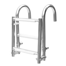 Лестница складная с поручнями