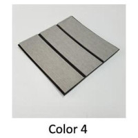 EVA искусcтвенный тик Color 4 (светло-серый тик, черная полоса)