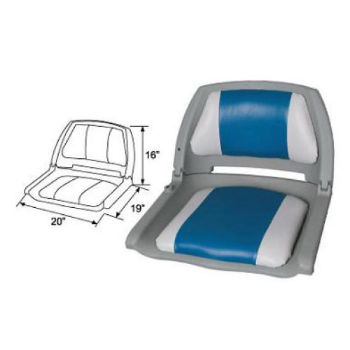 Сиденье Copolymer Padded Boat серое 86101G купить по оптовой цене с доставкой в магазине Ellada.com.ua