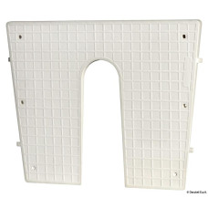 47.763.95 Установочная транцевая пластина 420x340mm Osculati белая