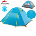 Двухслойная, 4-х местная палатка с алюминиевыми дугами, P-Series, синяя. купить по оптовой цене с доставкой в магазине Ellada.com.ua