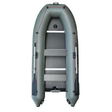 Надувная лодка Parsun 330E килевая зеленая