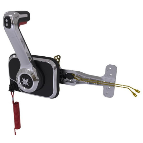 Станция д/у (командер) Seastar боковая, трим, хром