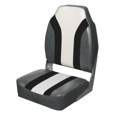 Сиденье Hightback Rainbow серо-черно-белое 86211GC
