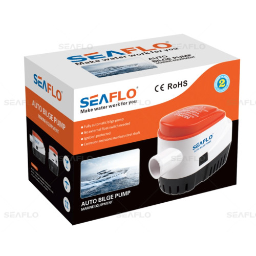 Помпа трюмная SEAFLO SFBP1-G1100-06 механический автомат 12V 5A