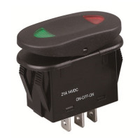 Тумблер SPDT, ON-OFF-ON, w/4 pins ААА 10115-01