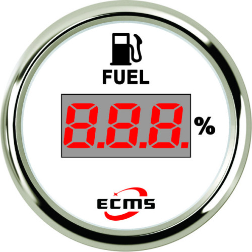 Цифровой датчик топлива ECMS CEF2-WS-240-33 52мм белый 801-00037 СЕРИЯ ЭКОНОМ купить по оптовой цене с доставкой в магазине Ellada.com.ua
