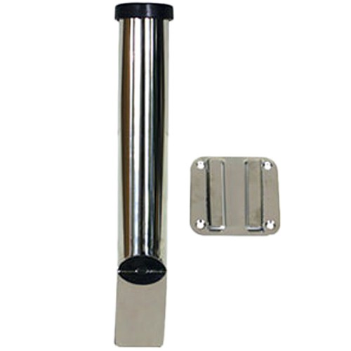 Съемный держатель удочки нержавейка 228х50,8мм C12726