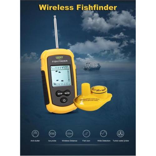 Эхолот Lucky FFW1108-1 купить по оптовой цене с доставкой в магазине Ellada.com.ua