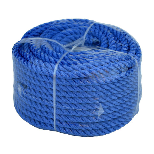 Веревка 30м 10мм синяя, полиэстер, универсальная twisted rope 10х30 b купить по оптовой цене с доставкой в магазине Ellada.com.ua
