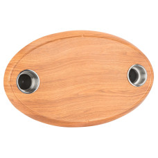 Крышка стола овальная, под тик. 450x750mm HF68-500TW