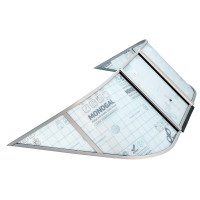 Ветровое стекло Днепр (Стандарт П) материал ПОЛИКАРБОНАТ Dnepr Standard K