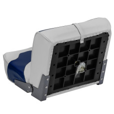 Сиденье RYE PREMIUM 24 X 15.5 X 16 серо/синие HM40-10201