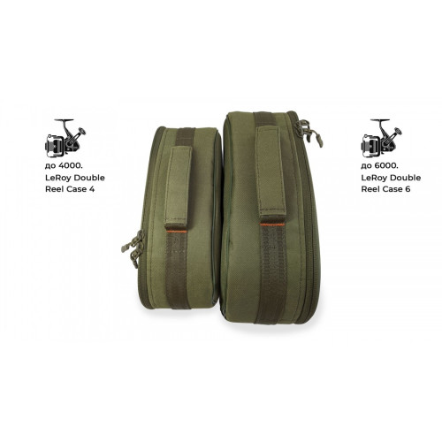 Сумка для 2 катушек LeRoy Double Reel Case 4