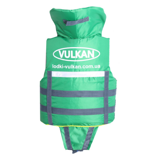 Спасжилет Vulkan нейлон 0-15 кг зеленый
