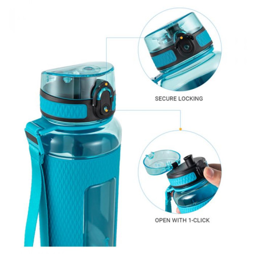 Бутылка для воды KingCamp SILICON TRITAN BOTTLE(KA1144) (royal blue)